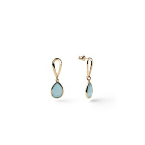 Orecchini Joya goccia azzurra Unoaerre 2841