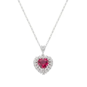 Collana Amen Stardust con Pendente Cuore Rosso SKU: NCUOBRBZ
