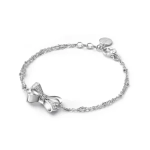 Bracciale Rosato Fiocco Arg 925 ref.RSOB12