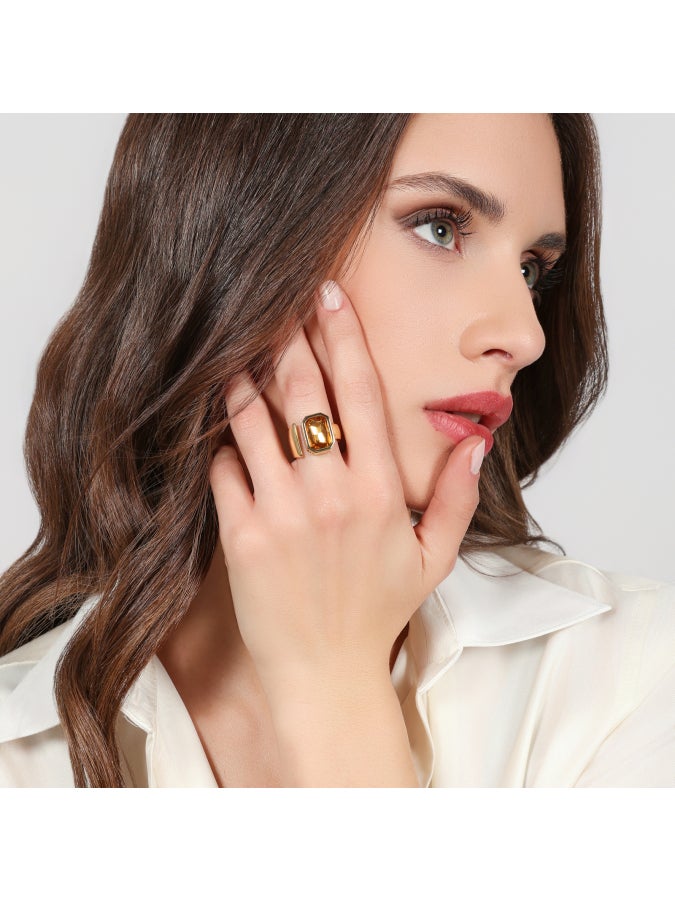 Anello Joya cristallo giallo Unoaerre 2816 - immagine 4