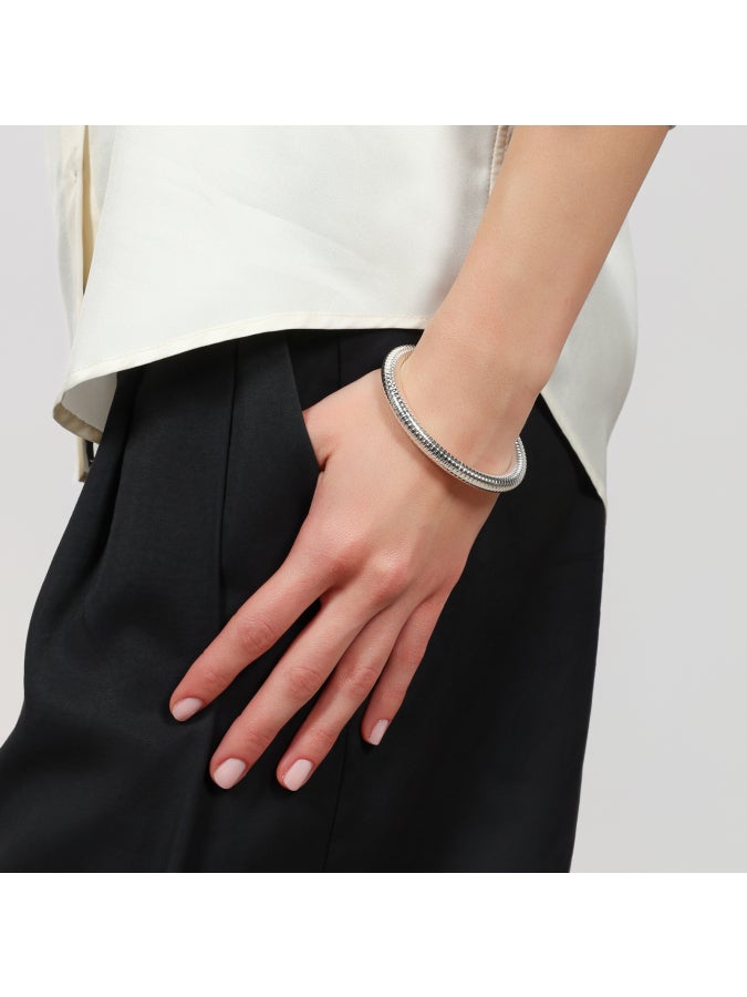 Bracciale rigido Tubogas argentato Unoaerre 2846 - immagine 2