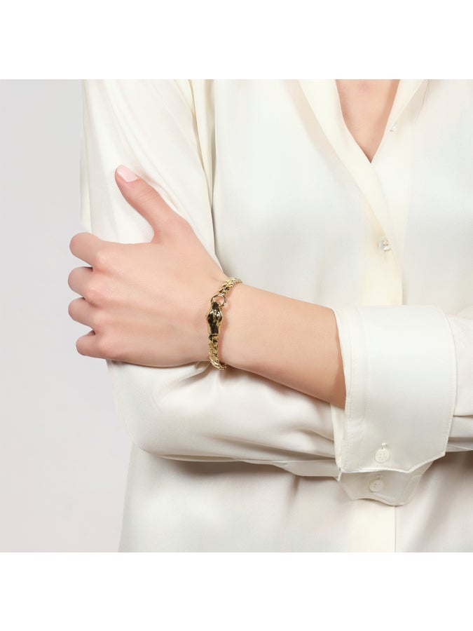 Bracciale con testa di serpente Unoaerre 2851 - immagine 3