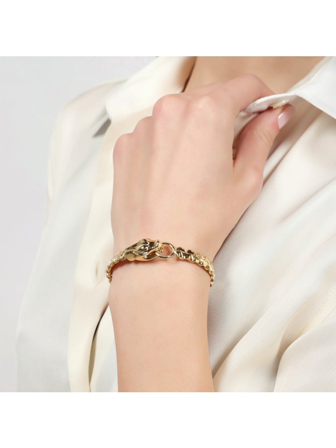 Bracciale con testa di serpente Unoaerre 2851 - immagine 2