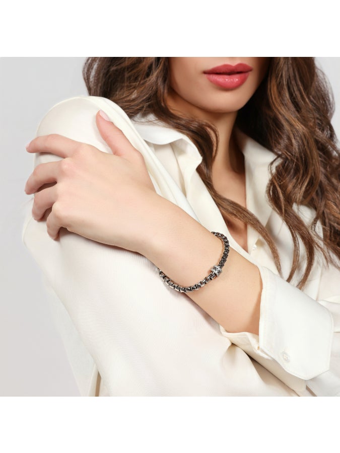 Bracciale veneziana argentato Unoaerre 2803 - immagine 4