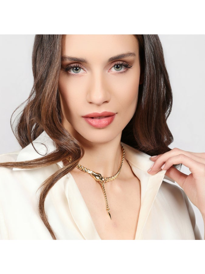 Collana con testa di serpente Unoaerre 2860 - immagine 2