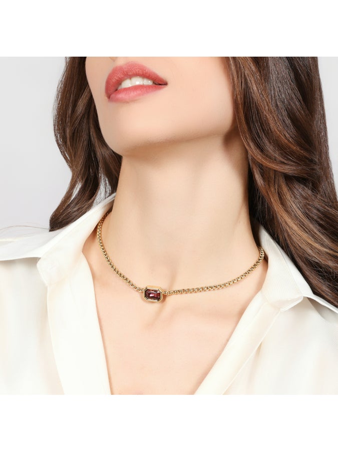 Collana Joya cristallo marrone Unoaerre 2830 - immagine 3