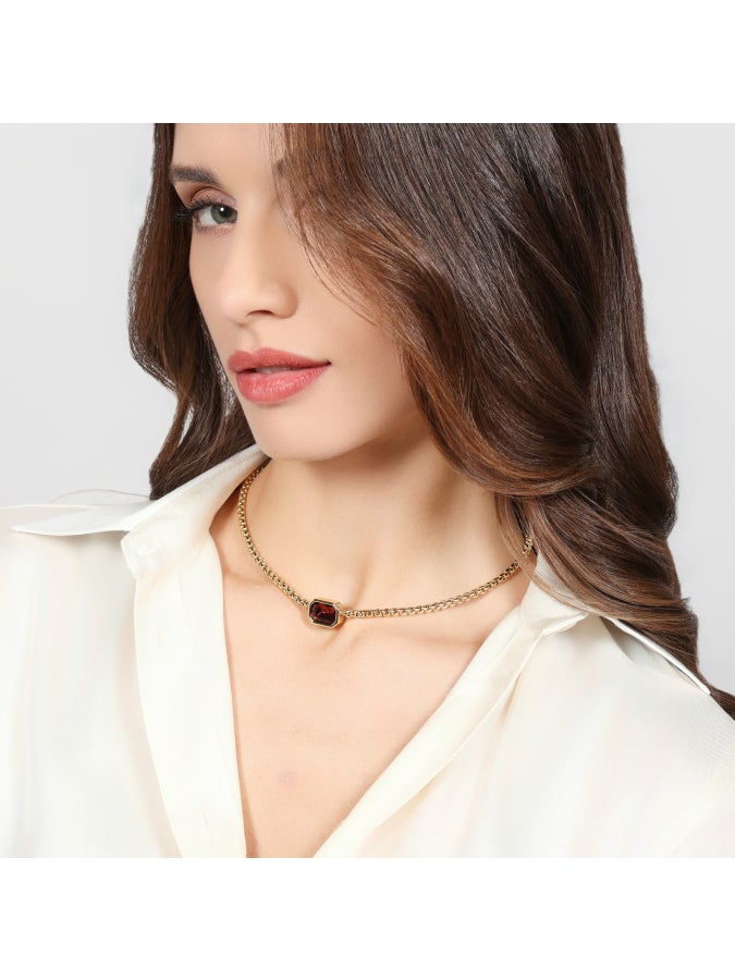 Collana Joya cristallo marrone Unoaerre 2830 - immagine 4