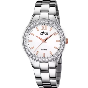 Orologio da Donna Lotus in Acciaio Inossidabile Grigio Argento 18883/1