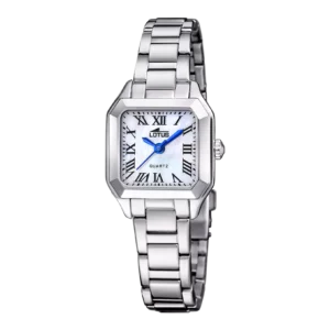 Orologio da Donna Lotus Old Money 19034/2 con Quadrante Bianco e Bracciale in Acciaio.