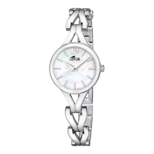 Orologio da Donna Lotus Old Money 19022/1 con Quadrante Madreperla e Bracciale in Acciaio.