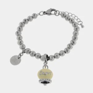 CAPRI Bracciale in Acciaio Campanella colore Pale Banana 3170847