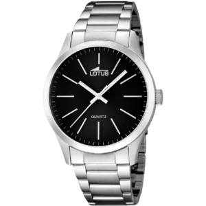 Orologio da Uomo Lotus in Acciaio Inossidabile Nero 15959/3