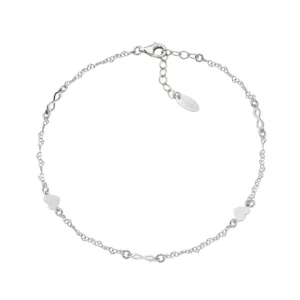 Cavigliera Amen Catena di Cuori e Infinito SKU: CAVCUINB