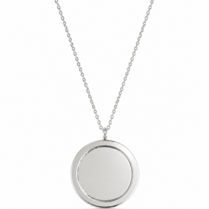Collana Medaglia Incidibile in Acciaio 1007