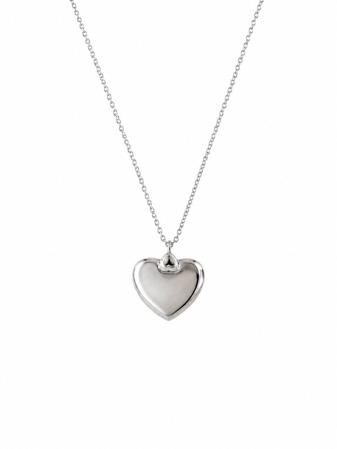 Collana Cuore Incidibile in Acciaio 1014